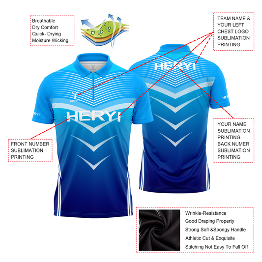 Custom Sublimated Polo Shirt P002