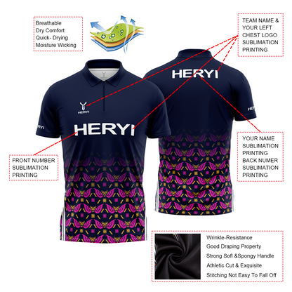 Custom Sublimated Polo Shirt P007