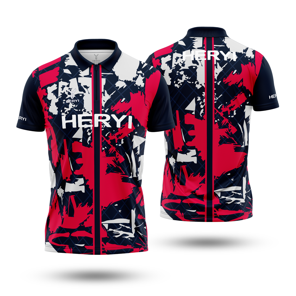 Customized Anti- Wrinkle Sublimation Dart Shirt
