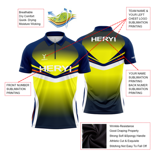 Custom Sublimated Polo Shirt P008