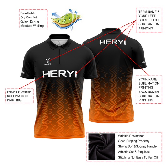 Custom Sublimated Polo Shirt  P101