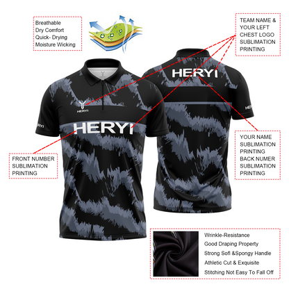 Custom Sublimated Polo Shirt P102