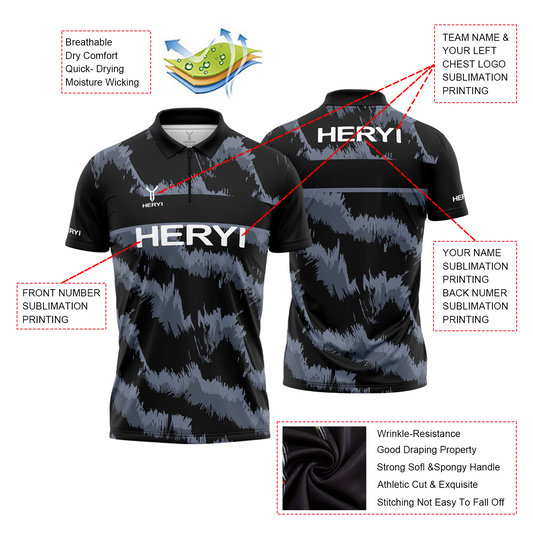 Custom Sublimated Polo Shirt P102