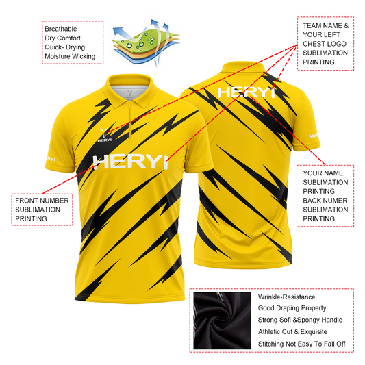 Custom Sublimated Sport Polo Shirt P106