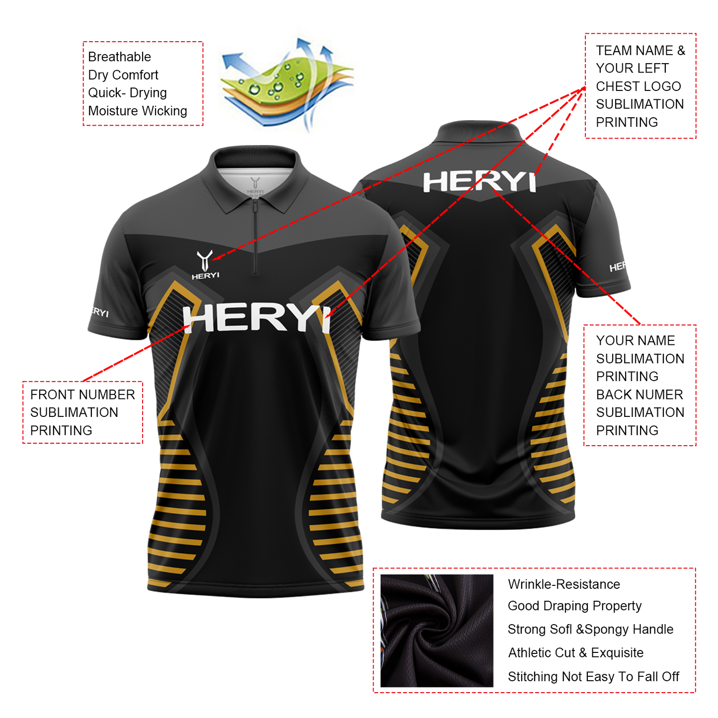 Custom  Sport Polo Shirt P108