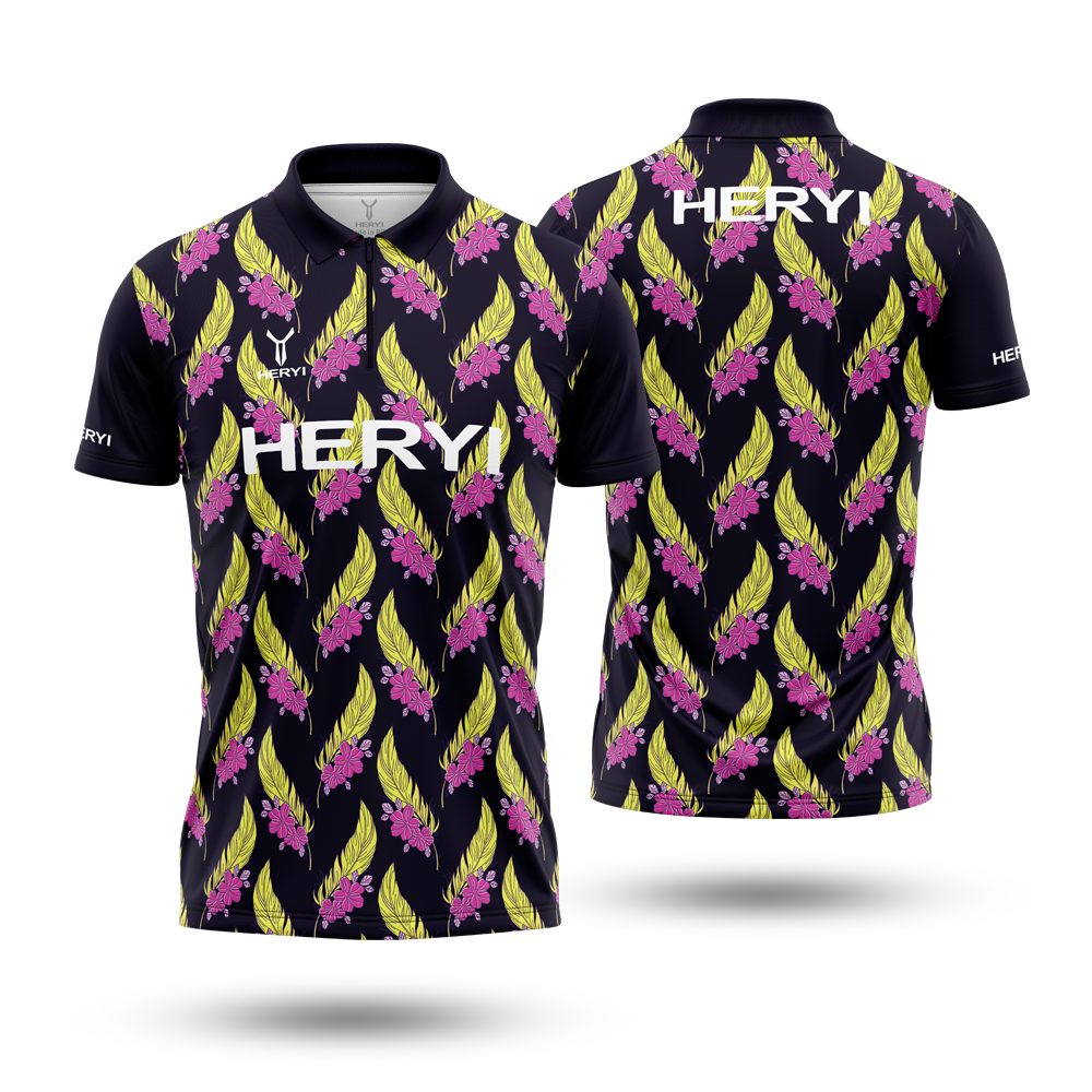 Professional Custom All Over Sublimation Printing Dart Polo Shirts