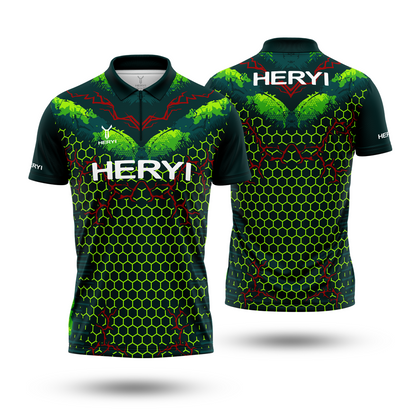 Custom Polynesian Polo Cricket Uniform & Golf Polo Shirt Set Team Sportswear Printing Dart Shirt