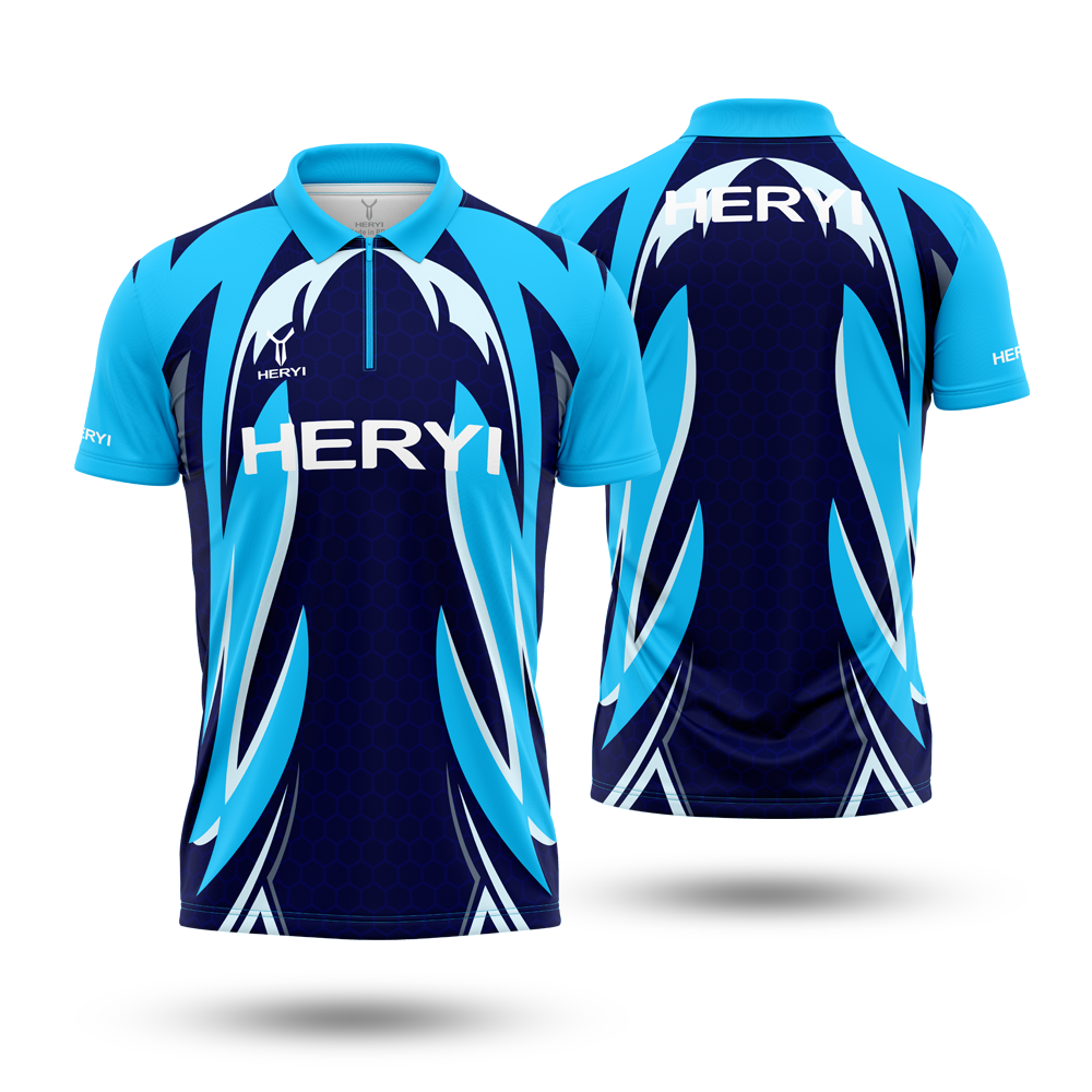 Wholesale Sublimation Dart Jersey Polo Shirt