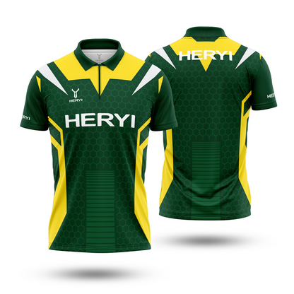 Customized Sublimation Embroidery Quick-dry Dart Polo Shirt