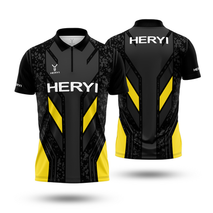 High-Performance Polyester Darts Polos