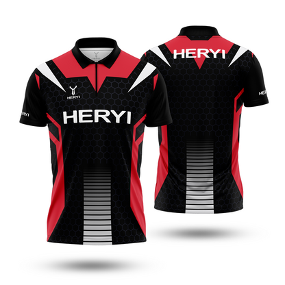 High-Performance Polyester Darts Polos