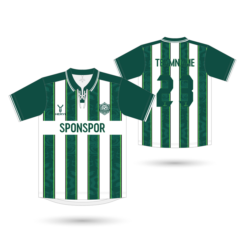 Vintage Lace-Up Soccer Jersey Factory | Custom Retro Kits