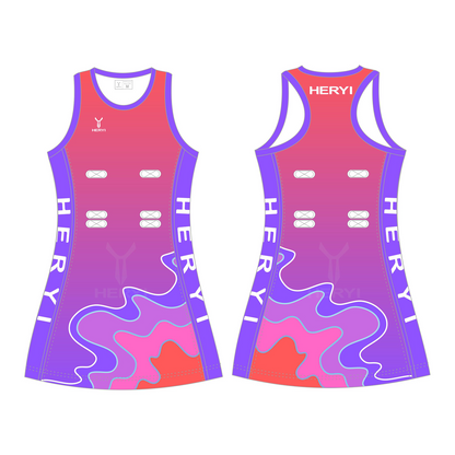 Custom high quality netball dress