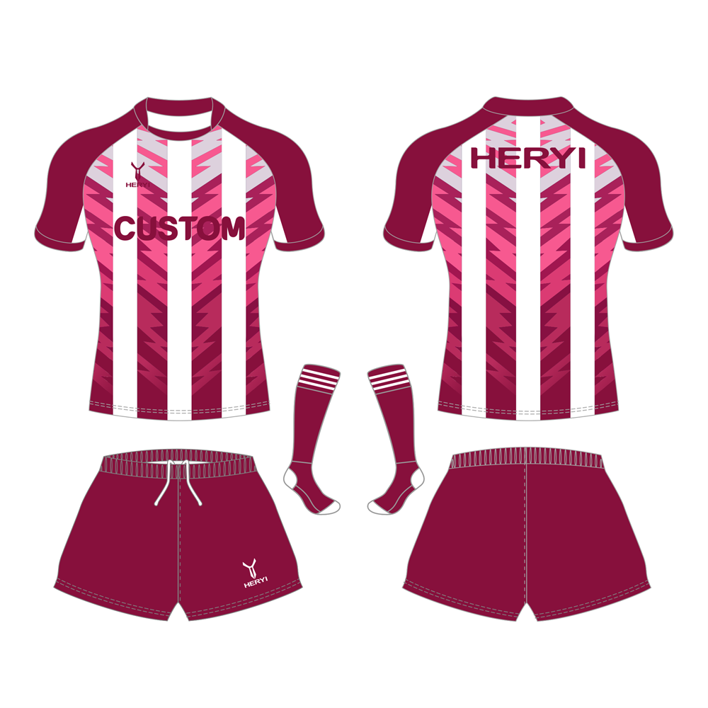 Wholesale Sublimation Custom Rugby Jerseys for Rugby Club