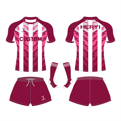 Wholesale Sublimation Custom Rugby Jerseys for Rugby Club