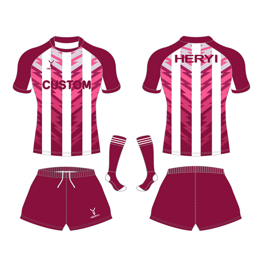 Wholesale Sublimation Custom Rugby Jerseys for Rugby Club
