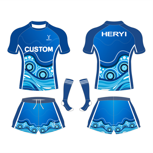 Custom Aboriginal Rugby Uniform