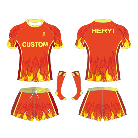 Custom Sublimation Aboriginal Rugby Uniform
