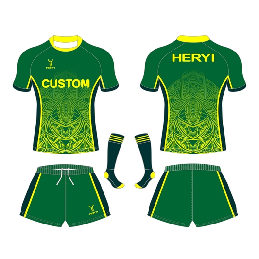 Custom Polyester Breathable Rugby Jersey