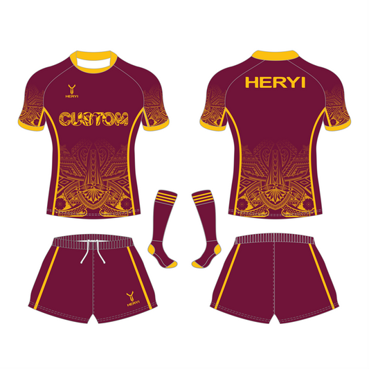 Custom Sublimated Classic Rugby Jerseys