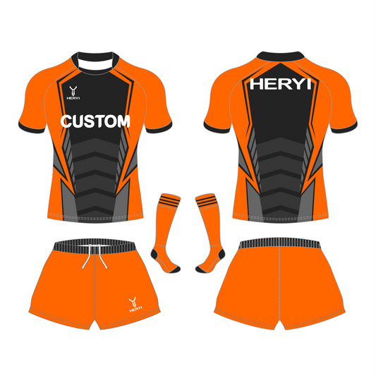 Custom Good Quality Sublimated Rugby Jersey